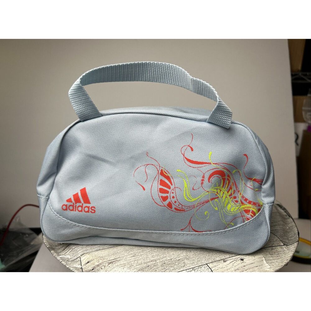 Adidas Zippered Small Travel Bag Toiletry Bag 8.5” NWOT